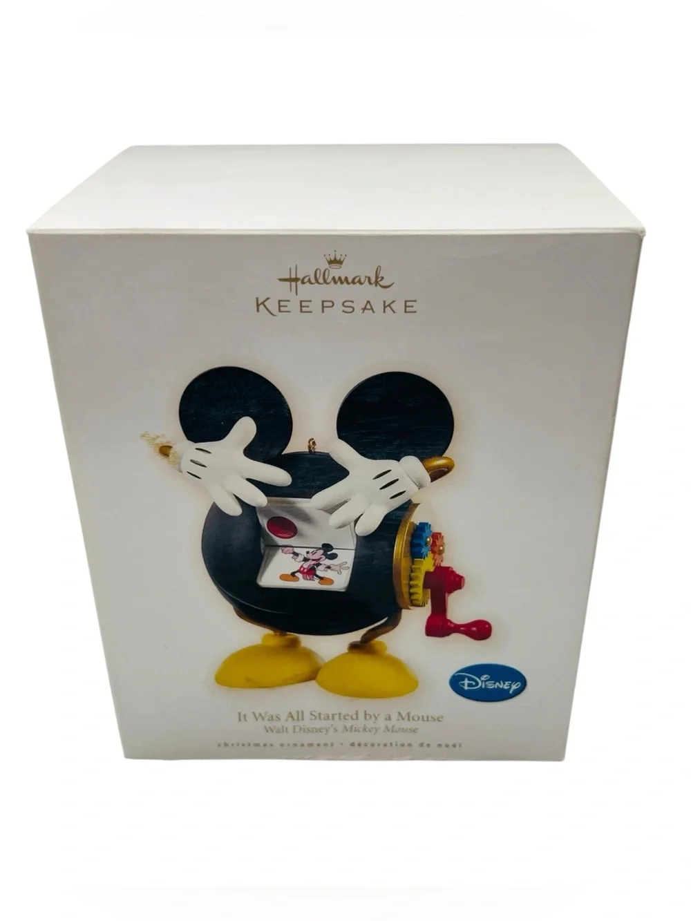 Hallmark Keepsake Disney Mickey It Was All Started By A Mouse Ornament